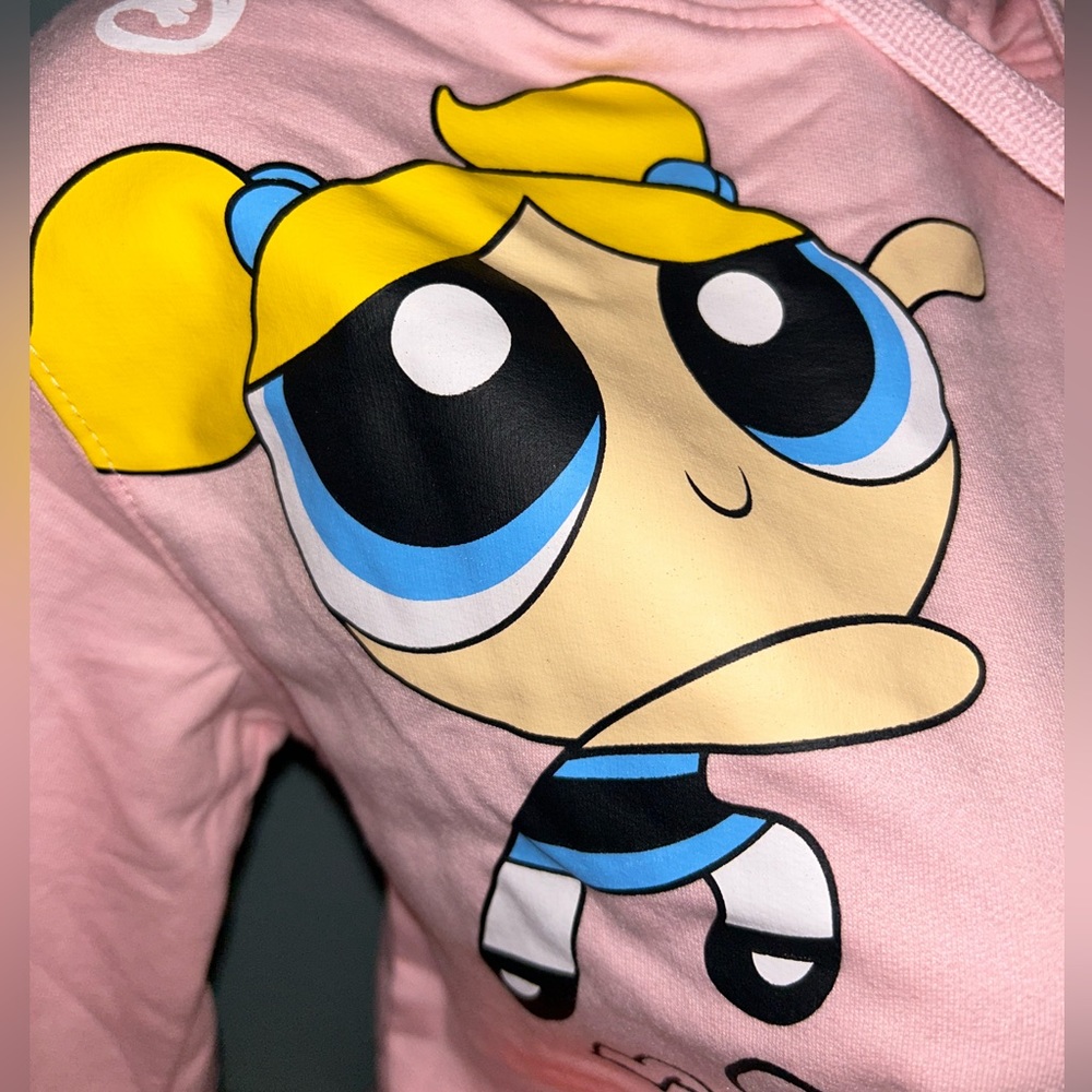 Power puff girls sugar Spice vintage sweatshirt hoodie shirt top long sleeve y2k - Picture 4 of 10